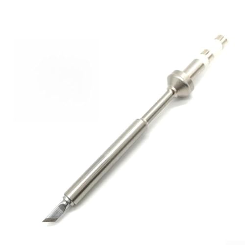 Zilimontt TS100 Ersatz-Lötkolbenspitze, 72 W, Edelstahl-Heizkern, 180-480 °C, spitzes Messer, Hufeisenformen, kompatibel mit elektronischen Lötkolben für (TS-100-KU) von Zilimontt