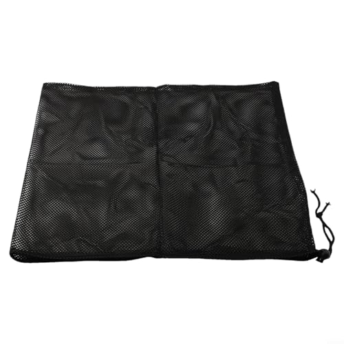 Zilimontt Teichpumpen-Barriere mit Kordelzug, 47 x 47 cm oder 30 x 40 cm, langlebiges Polyester-Netz, für Fischteiche, Aquarien und Pools, Schmutz und für Blattverstopfung (47 x 47 cm) von Zilimontt
