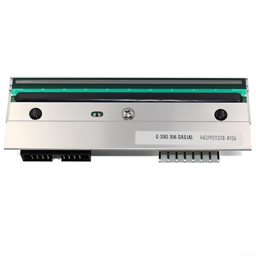 Zilimontt Thermo-Druckkopf, für TSC MH340 MH341 MU341 Etikettendrucker 300 DPI, Barcode-Druckkomponente in Industriequalität, 98-0600022-01LF von Zilimontt