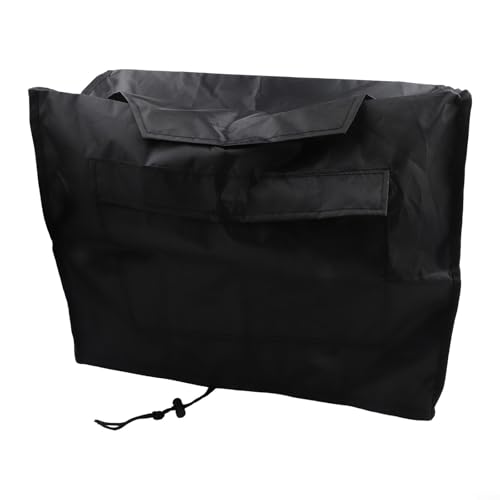Zilimontt Tragbare Generatorabdeckung, robuste 600D-Oxford-Gewebe-Schutzhülle, mit Werkzeugtasche für 2000 W-2500 W, Außenwechselrichter-Generator, schwarz, 52 x 29 x 41 cm von Zilimontt