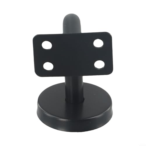 Zilimontt Treppen-Handlaufhalterung für Bannister-Wandstütze, Edelstahl-Balustraden-Montagezubehör, kompatibel mit Eichen-/Kiefern-/Edelstahlschienen, 60 x 60 (60 x 80 mm) Schwarz von Zilimontt