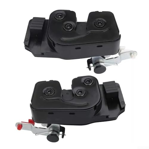 Zilimontt Türschloss-Set links rechts hinten unten Riegel für Dodge für Ram 1500 2500 3500 Quad Cab 1998 1999 2000 2001 2002, Teilenummer 55275101 55275100 (Paar) von Zilimontt