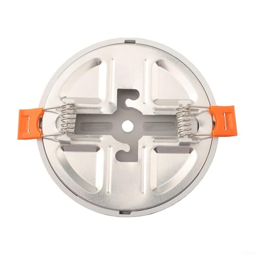 Zilimontt Überwachungskamera-Deckenhalterung mit verdecktem Verkabelungsdesign, Kuppelkamera-Halterung für Zuhause, Haustier und kommerzielle Überwachung, ABS-Aluminium (S) von Zilimontt