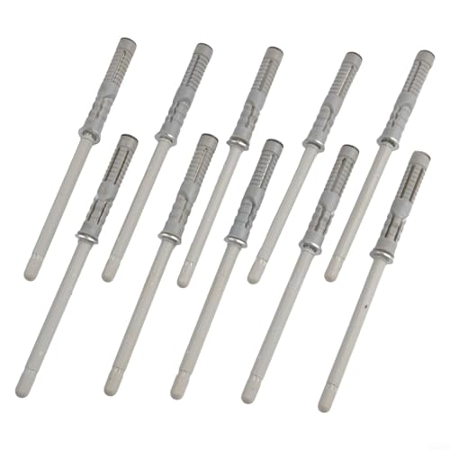 Zilimontt Verdeckte schwebende Regalhalterung, robustes Metall-Wandhalterungs-Set mit verstellbaren Funktionen für Heimwerker-Projekte im Wohnzimmer, Büro oder (10 Stück) von Zilimontt