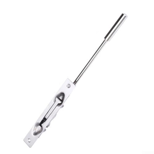 Zilimontt Verdeckter Sicherheits-Türriegel aus 304 Edelstahl mit integriertem Bolzen für verbesserten Diebstahlschutz und Wasserbeständigkeit beim Heimwerken (30,5 cm) von Zilimontt