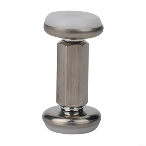 Zilimontt Verstellbarer Bettwandstabilisator, Anti-Shake-Kopfteilstütze mit Edelstahl-Gewindestange für Bettgestell, Vibrationsreduzierung und Wandschutz, kompatibel (56 mm - 76 mm) von Zilimontt