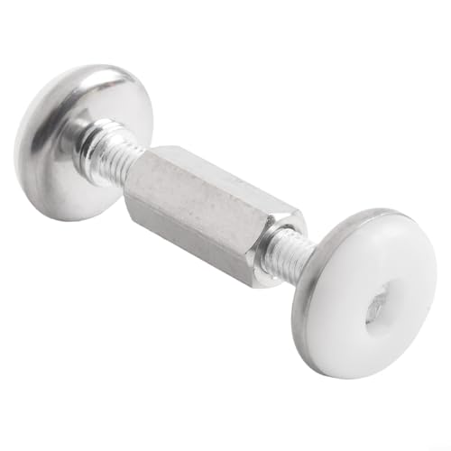 Zilimontt Verstellbarer Bettwandstabilisator, Anti-Shake-Kopfteilstütze mit Edelstahl-Gewindestange für Bettgestell, Vibrationsreduzierung und Wandschutz, kompatibel (75 mm - 93 mm) von Zilimontt