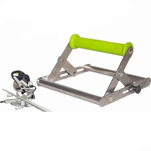 Zilimontt Verstellbarer Schneidemaschinen-Stützrahmen mit faltbarem Design und Höhenverstellung von 4 bis 150 cm, langlebige Konstruktion aus 201 Edelstahl für Tisch (1 Stück) von Zilimontt