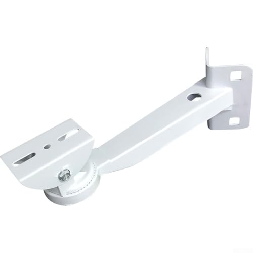 Zilimontt Wasserdichte Aluminium-CCTV-Kamera-Halterung für Außenwandecke und vertikale Mastmontage mit Reifen, stabile rechtwinklige Halterung für IP-Sicherheitskameras, einfach (mit 10 cm langem von Zilimontt