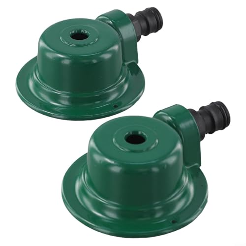 Zilimontt Zink-Legierung Garten Wasser Sprinkler System mit 360 Grad Abdeckung Automatische Rasenbewässerung Sprüher für Garten Hof Pflanzen 2 Pack Zilimontt Zink-Legierung Garten Wasser Sprinkler System mit 360 Grad Abdeckung Automatische Rasenbewässerung Sprüher für Garten Hof Pflanzen 2 Pack von Zilimontt