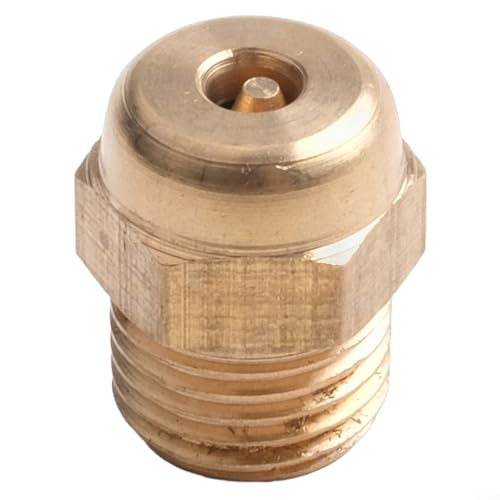 Zilimontt Zinklegierung Luftkompressor Ellenbogen Rückschlagventil Anschluss rechtwinkliger Adapter Ersatz für stumme, öllose Luftpumpe mit Gewindeanschlussenden in mehreren Größen (G) von Zilimontt