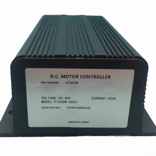 Zilimontt for Curtis 1205M-5603 Motor Controller for 36-48V Electric Sightseeing Cars and Carts, 500A High Current Capacity with Technology for Efficient Energy Use von Zilimontt