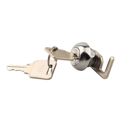 Zuverlässiges Nockenschloss mit Schnellclip für Kassenschubladen und Schließfächer (B) von Zilimontt