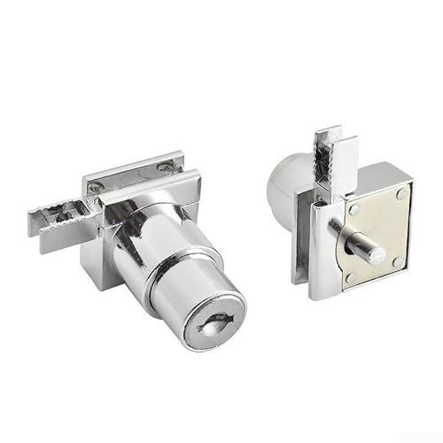 Zuverlässiges Türschloss-Set aus Zinklegierung für Glasschiebeviten und Schränke Zuverlässiges Türschloss-Set aus Zinklegierung für Glasschiebeviten und Schränke von Zilimontt