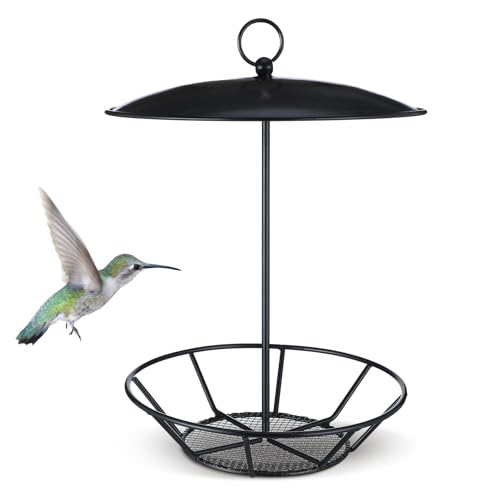 Ziliny 1 Packung Zylinder-Vogelfutterstation für den Außenbereich, S-6-2 Samenkuchen-Futterstation aus Metall, Talgkuchenhalter, Hinterhof, Wildvogelfütterung, Vogelfutterspender für den Außenbereich Ziliny 1 Packung Zylinder-Vogelfutterstation für den Außenbereich, S-6-2 Samenkuchen-Futterstation aus Metall, Talgkuchenhalter, Hinterhof, Wildvogelfütterung, Vogelfutterspender für den Außenbereich von Ziliny