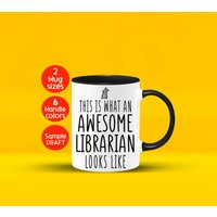 Bibliothekar Geschenke, Tasse-Bibliothekar Wertschätzung, Geschenkidee, Schule Collage Bibliothekar, Assistent Bibliothekar Geschenke, Tasse-Bibliothekar Wertschätzung, Geschenkidee, Schule Collage Bibliothekar, Assistent von ZillionsColor