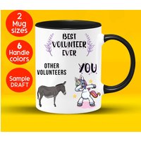Ehrenamtsgeschenk, Ehrenamtsbecher, Ehrenamtsgeschenkidee, Ehrenamtsgeschenk Geburtstagsgeschenk Beste Helferin Aller Zeiten von ZillionsColor