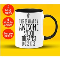 Logopäde Geschenk, Tasse, Dankesgeschenk, Kaffeetasse Geburtstagsgeschenk Weihnachten Logopäde Geschenk, Tasse, Dankesgeschenk, Kaffeetasse Geburtstagsgeschenk Weihnachten von ZillionsColor