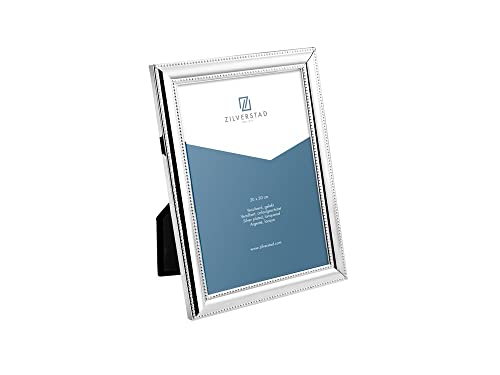 Fotorahmen 6154201 Perlrand glänzend 20x30cm versilbert anlaufgeschützt, Silber Fotorahmen 6154201 Perlrand glänzend 20x30cm versilbert anlaufgeschützt, Silber von Zilverstad