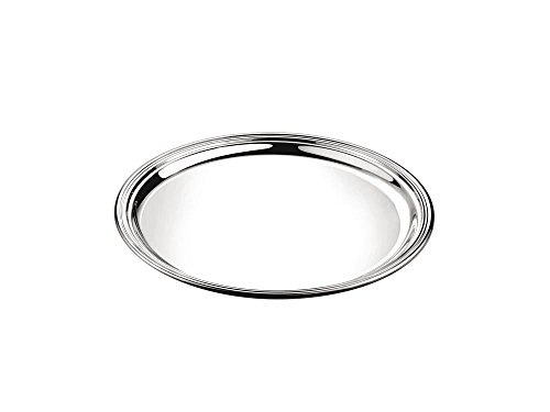 Zilverstad 4855600 Tablett rund, Messing, silberfarben, 30.6 x 30.6 x 1.7 cm Zilverstad 4855600 Tablett rund, Messing, silberfarben, 30.6 x 30.6 x 1.7 cm von Zilverstad