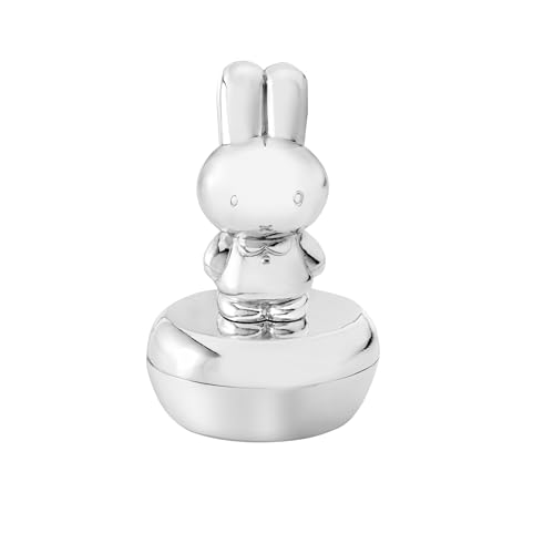 Zilverstad Zahndose miffy 6x4cm versilbert anlaufgeschützt, Silber von Zilverstad