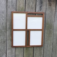 Mixed Orientierung Foto Collage Rahmen Pappelholz Multi-Size-Display von ZimWoodworking