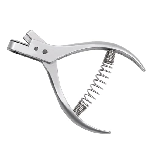 Notcher Schneider Nähzange, Edelstahl Pattern Notcher, Muster Notch Punch, Nähen Zangen Locher Maker, Lochkerben Stanzwerkzeuge, Stahl Pattern Notcher Designer Professionelle Pattern Marking Tool von Zimoer