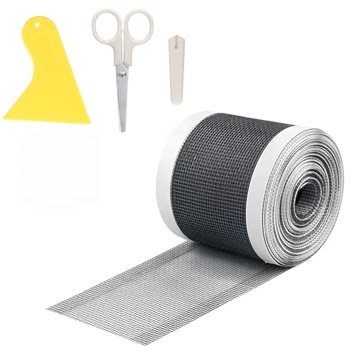 Schneller Abfluss Haarsieb für Dusche, Selbstklebende Abflusssiebe mit Plastikspatel und Schere, Duschabfluss Mesh Aufkleber, Verhindert Verstopfungen,für Duschen, Badewannen und Küchen -10cm x 10m Schneller Abfluss Haarsieb für Dusche, Selbstklebende Abflusssiebe mit Plastikspatel und Schere, Duschabfluss Mesh Aufkleber, Verhindert Verstopfungen,für Duschen, Badewannen und Küchen -10cm x 10m von Zimoer