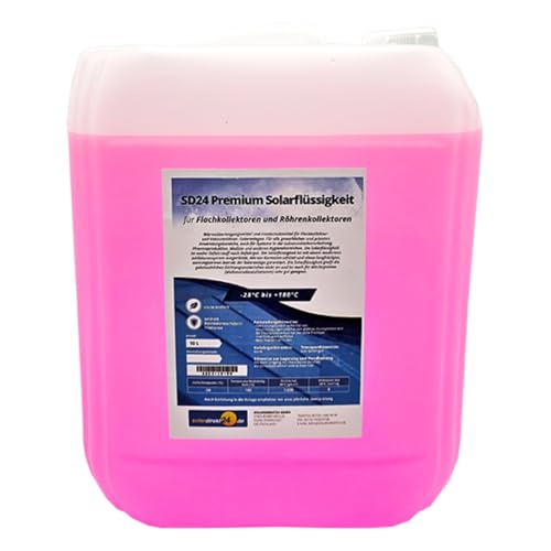 Solarflüssigkeit Wärmeträgermedium Solarliquid bis -28°C – 10 Liter Solarflüssigkeit Wärmeträgermedium Solarliquid bis -28°C – 10 Liter von Mosole
