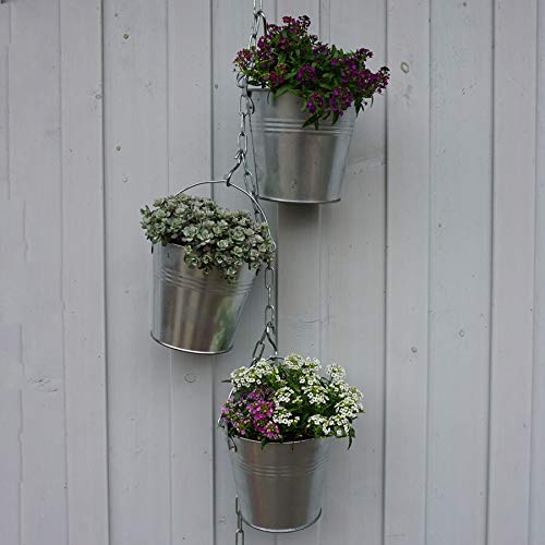 Zinkeimer 3er Set wasserdicht - 2 Liter für den Garten als Übertopf oder zum Bepflanzen Zinkeimer 3er Set wasserdicht - 2 Liter für den Garten als Übertopf oder zum Bepflanzen von Zinkwannen