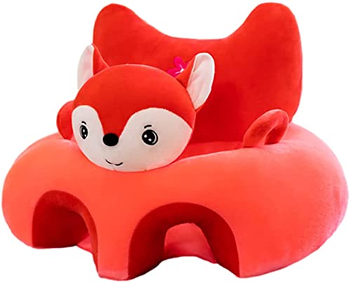 Zinsale Kinder Plüschsessel Baby Sofas fürs Kinderzimmer Kuscheltier Ausgestopftes Tier Kindersessel Lesesofa Weiches Sitzkissen Plüschtiere Kleinkindmöbel (Fox) von Zinsale