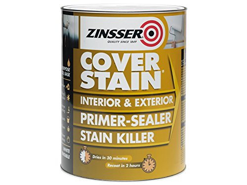 Zinsser ZINCSP500 Cover Stain Primer/Finish Paint , 500 ml von Zinsser