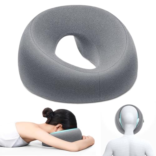 Zinueen Massage-Gesichtswiegenkissen,Massage Kopfstütze, Polster Massage Zubehör, U-förmige Massage Kopfstütze aus Memory-Schaum für Spa Salon Massagebett Zinueen Massage-Gesichtswiegenkissen,Massage Kopfstütze, Polster Massage Zubehör, U-förmige Massage Kopfstütze aus Memory-Schaum für Spa Salon Massagebett von Zinueen