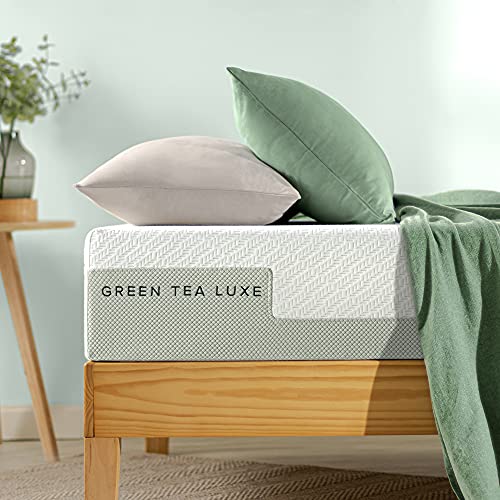 Zinus Matratze 140x200 cm - Härtegrad H2-H3 - Höhe25 cm - Öko-Tex zertifiziert - Grüner Tee Luxe Matratze aus Memory-Schaum von Zinus