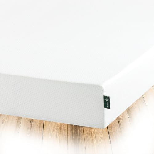 ZINUS Memoryschaum-Matratze, Weiß, 135 x 190 cm von Zinus