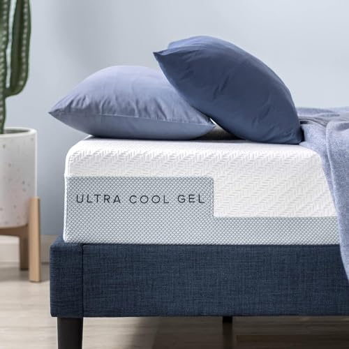 Zinus Matratze 100x200 cm - Härtegrad H2-H3 - Höhe 20cm - Öko-Tex zertifiziert - Ultra Cool Gel Matratze aus Memory-Schaum von Zinus