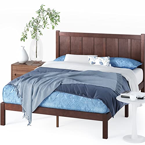 Zinus Adrian Holz rustikaler Stil Plattformbett mit Kopfteil / Keine Boxspring erforderlich/ Stabiler Holzlattenrost/ Schnelle, einfache Montage/ 80 x 190 cm Zinus Adrian Holz rustikaler Stil Plattformbett mit Kopfteil / Keine Boxspring erforderlich/ Stabiler Holzlattenrost/ Schnelle, einfache Montage/ 80 x 190 cm von Zinus