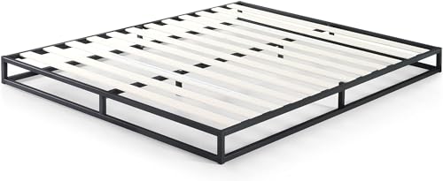 Zinus EU-MBBF-6L Low Profile Bed Frame, Metal/Wood, Single von Zinus