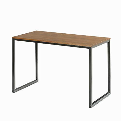 ZINUS Jennifer 119 cm | Laptoptisch | Homeoffice Schreibtisch | Einfache Montage | Metallrahmen | Braun von Zinus