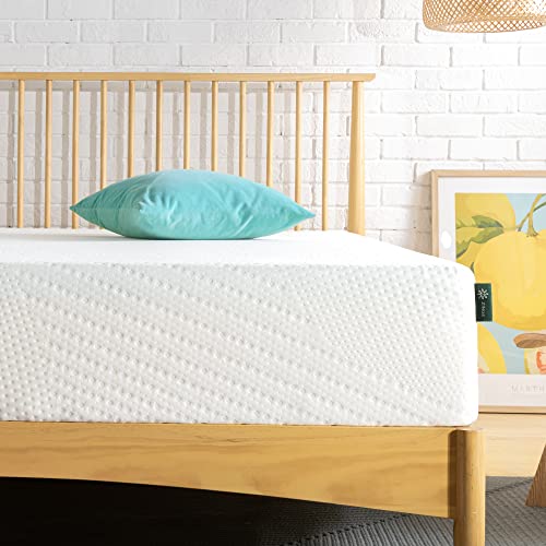 Zinus Matratze 90 x 190 cm - Höhe 25 cm - Grüner Tee, Matratze aus Memoryschaum, Oeko-Tex-Zertifiziert von Zinus