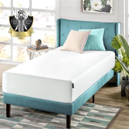 ZINUS Memory-Foam-Matratze, Grüntee, Weiß, 90 x 190 cm von Zinus