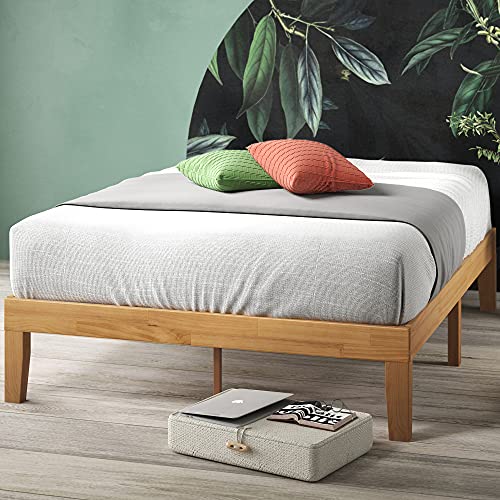 Zinus Moiz 35 cm-Holz-Plattform-Bett / Keine Boxspring erforderlich/ Stabiler Holzlattenrost/ Schnelle, einfache Montage/ 120 x 190 cm von Zinus