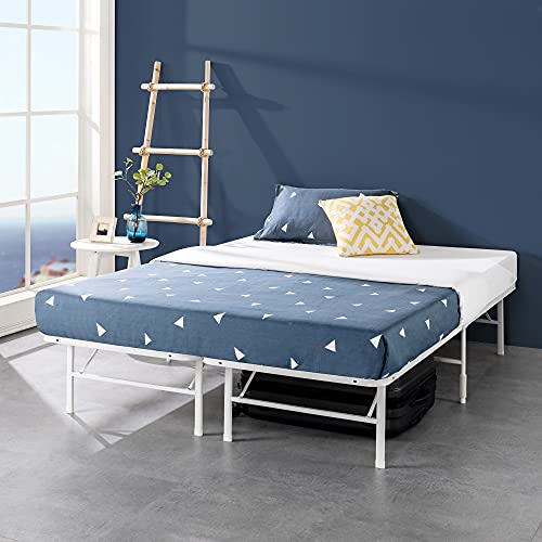 Zinus 35 cm SmartBase Matratzen-Untergestell, Metall-Plattform-Bettgestell, einfache Montage, Stauraum unter dem Bett, 120 x 190 cm, Weiß Zinus 35 cm SmartBase Matratzen-Untergestell, Metall-Plattform-Bettgestell, einfache Montage, Stauraum unter dem Bett, 120 x 190 cm, Weiß von Zinus