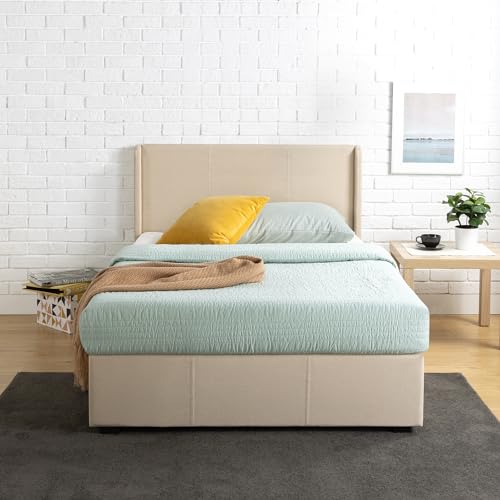 Zinus Plattform, Beige, 90 x 190 cm von Zinus