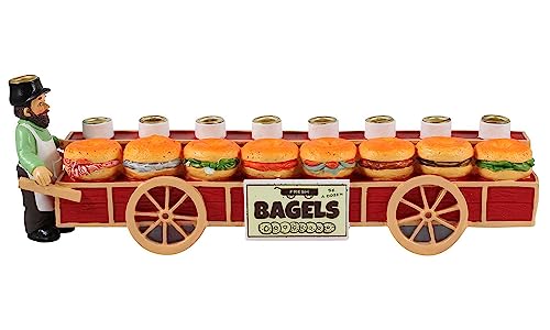 Zion Judaica Polyresin Bagels Menora Zion Judaica Polyresin Bagels Menora von Zion Judaica Ltd