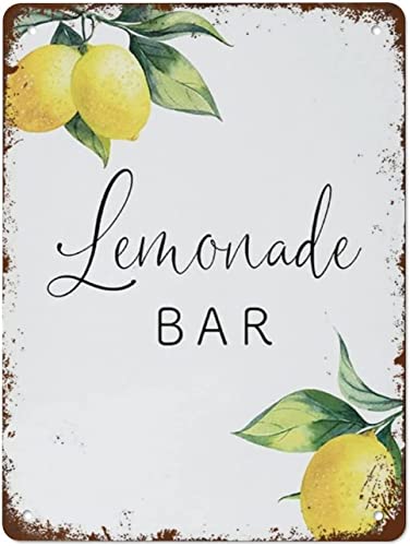 Bedruckbares Limonade-Barschild, Zitrone, Brautparty, Schilder für Küche, Zuhause, Büro, Bar, Café, Dekoration, 30,5 x 20,3 cm Bedruckbares Limonade-Barschild, Zitrone, Brautparty, Schilder für Küche, Zuhause, Büro, Bar, Café, Dekoration, 30,5 x 20,3 cm von Ziong