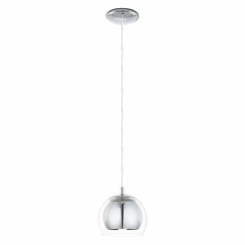 B-Ware Zipcode Design Kuppel Pendelleuchte Saylor Hängeleuchte Pendellampe Leuchte Glas von Zipcode Design