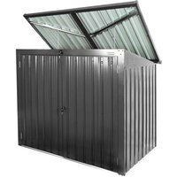 Metall Mülltonnen Box ZI-MTB2 von Zipper