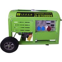 ZIPPER Stromerzeuger »ZI-STE8004«, 10 kW, Tankvolumen: 30 l - gruen von Zipper