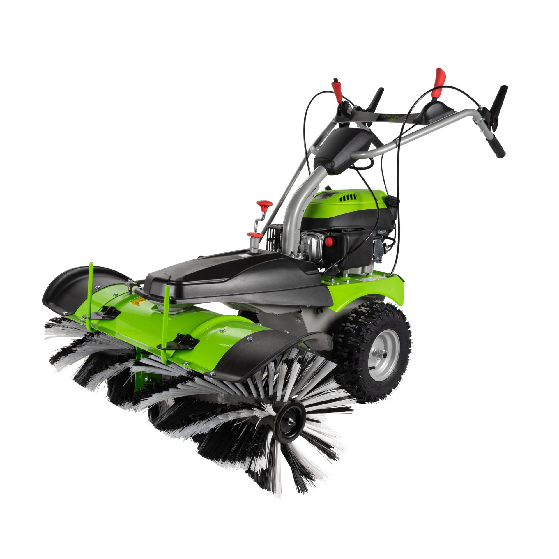 Zipper Benzin-Kehrmaschine 'ZI-KM1000' grün/schwarz 3,6 kW inklusive Schneeschild Zipper Benzin-Kehrmaschine 'ZI-KM1000' grün/schwarz 3,6 kW inklusive Schneeschild von Zipper